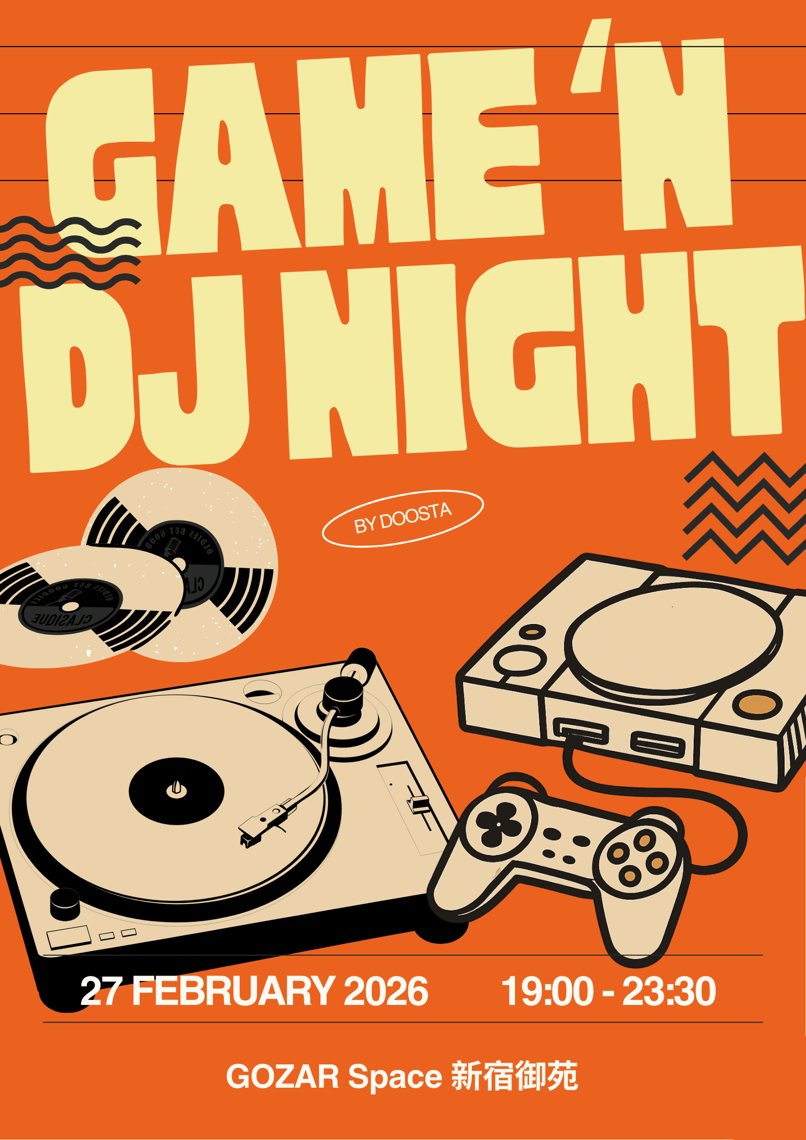 Game N' DJ Night